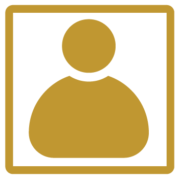 Person shaped graphic icon