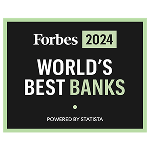 Forbes_WBBanks2024_Logo_Square-Dark350x350 2024 Forbes Worlds Best Bank Award Graphic
