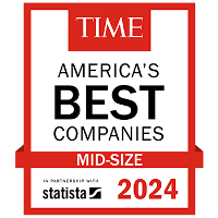 TIME Best Mid-Size Companies 2024 Logo