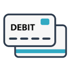 Business Debit Card graphical representation