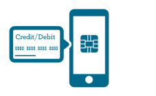 ApplyPayPhone Illustration of setting your First Merchants card as your default for Samsung Pay