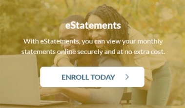 Button to click to enroll in eStatements